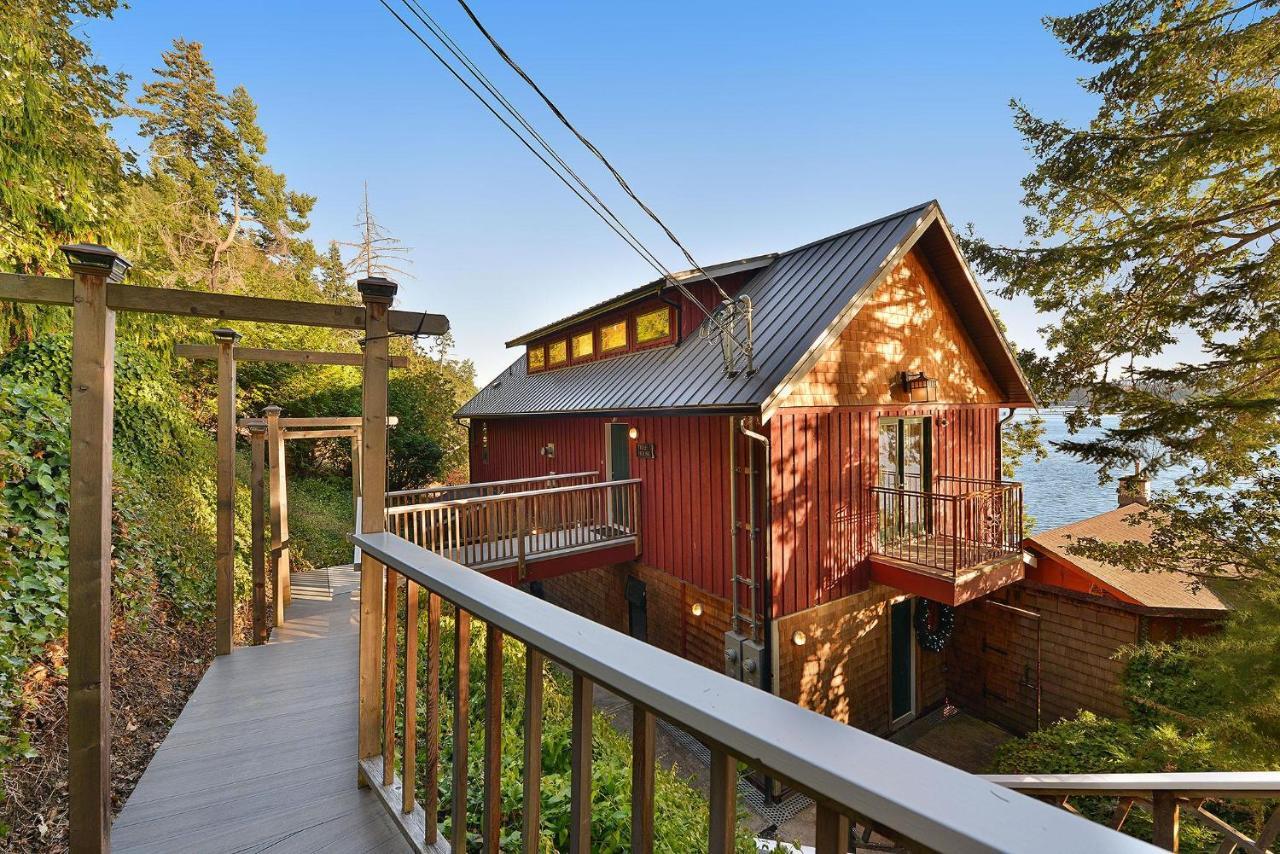 Salishan Tree House Suite Cowichan Bay Bagian luar foto