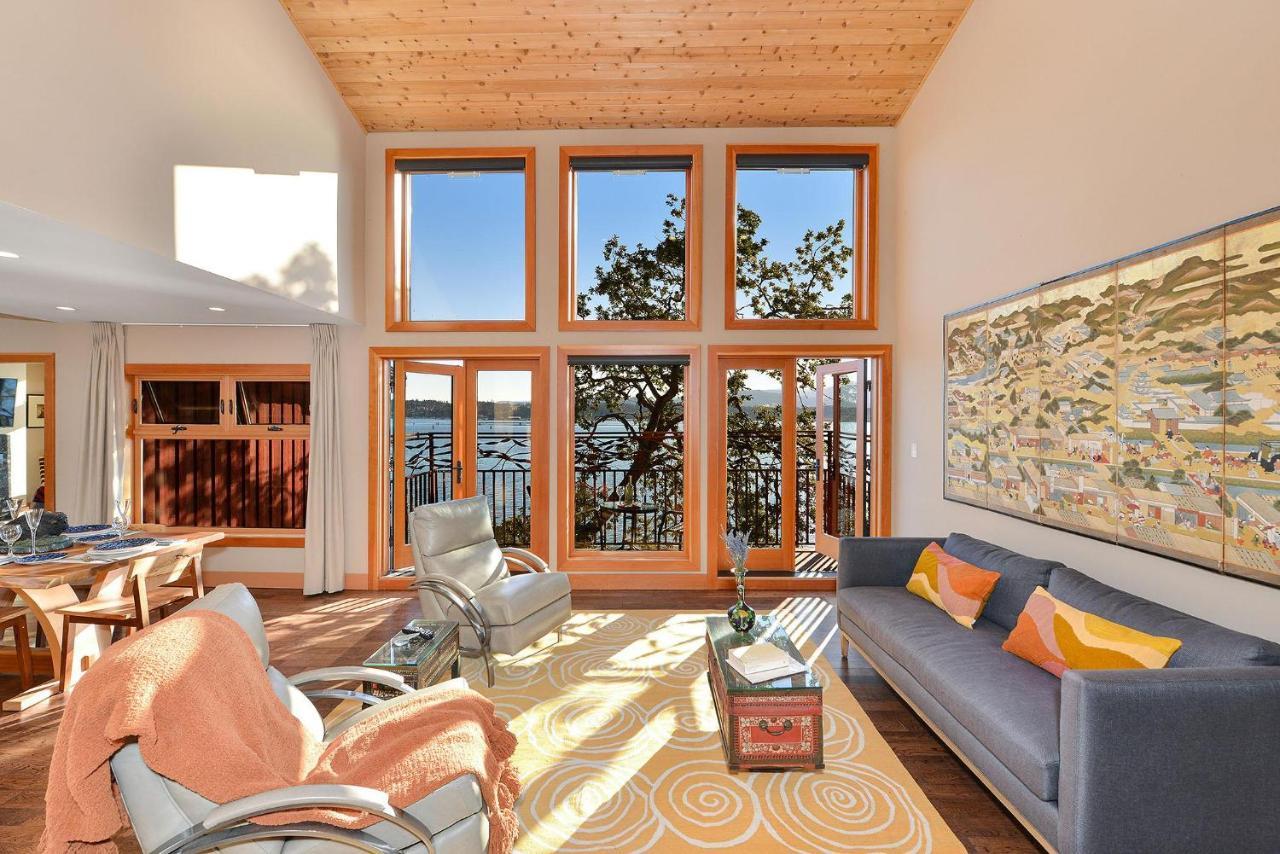 Salishan Tree House Suite Cowichan Bay Bagian luar foto